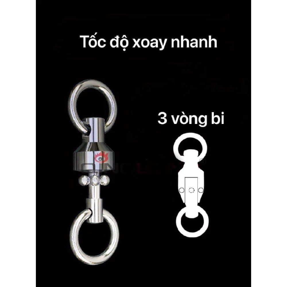 Khóa link số 8 có vòng bi QL