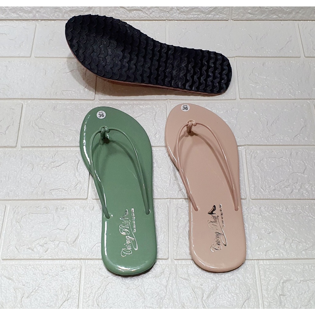 Dép cọng V mỏng, dép xỏ ngón, mặt đế bóng | Thời trang - Năng động | ZC - Bách Hoá Online