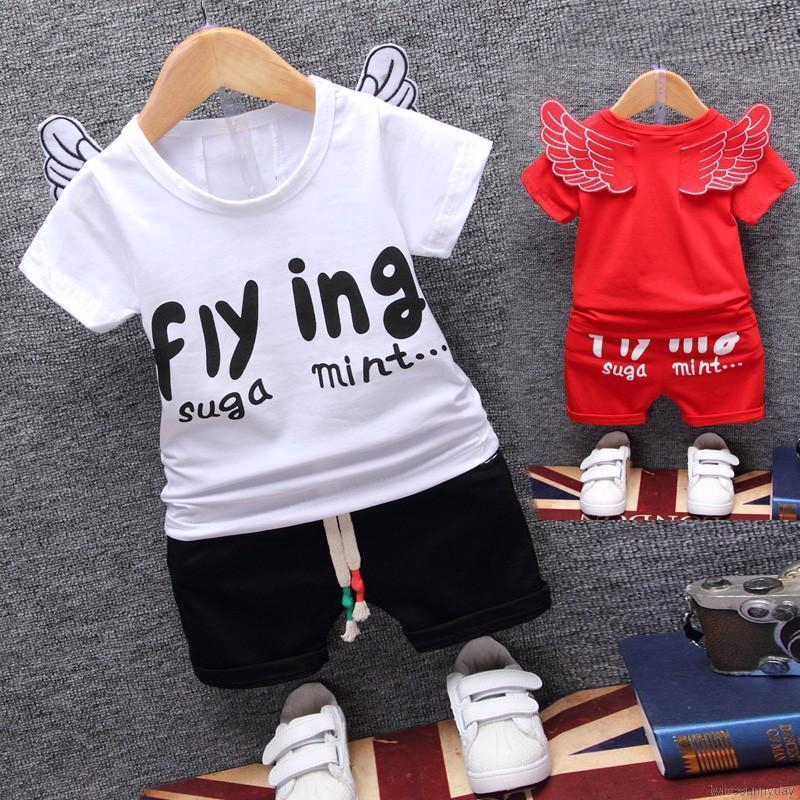 Set quần áo cotton cho bé