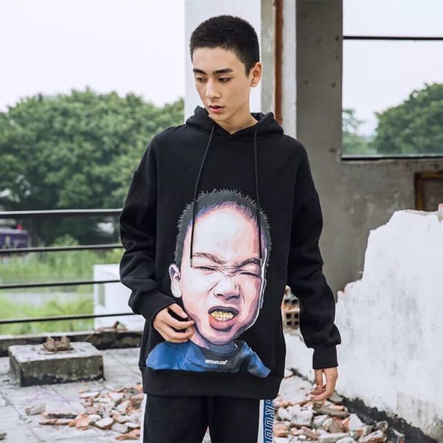 HOODIE NỈ NÓN LÓT BÔNG NẶNG 500G DƯỚI 65KG