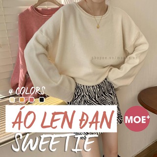 Áo Len Đan Dáng Rộng Sweetie