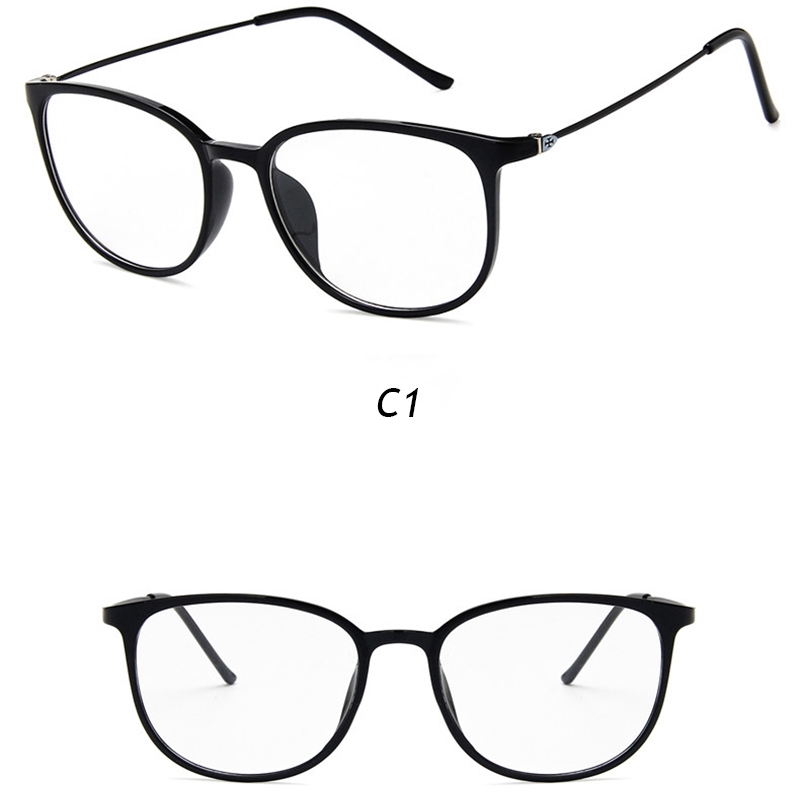 Kính Mát Gọng Kim Loại Siêu Nhẹ Chống Ánh Sáng Xanh Cho Nam Và Nữ