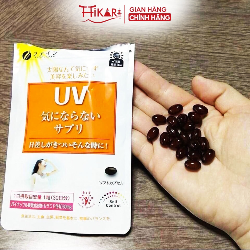 Viên uống chống nắng UV Fine Japan 30 viên/gói