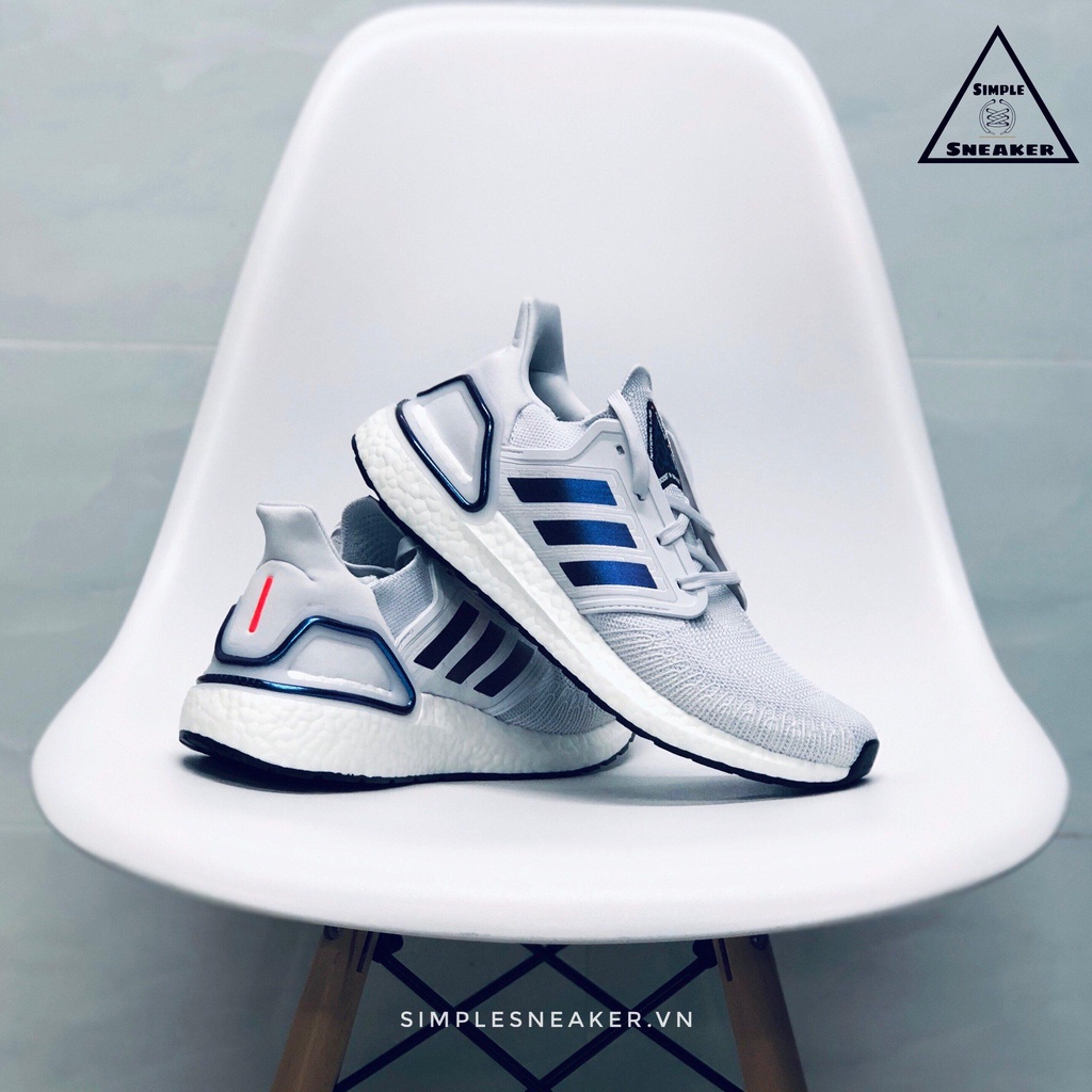 Giày Adidas Ultraboost Chính Hãng FREESHIP Adidas Ultraboost 20 Dash Grey - Giày Ultra Boost 20 ISS - Simple Sneaker