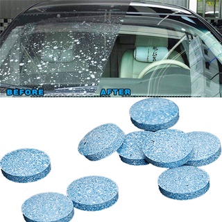 Kính chắn gió ô tô Chất tẩy rửa rắn Seminoma Fine Cleaner cho kính Tự động làm sạch cửa sổ Máy tính bảng sủi bọt Làm sạch nhà kính chắn gió Khăn lau kính