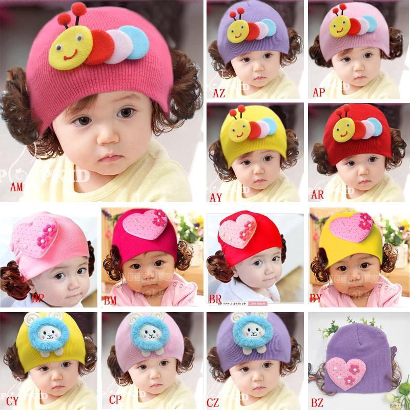 Nón trùm đầu kiểu dáng hoạt hình xinh xắn dễ thương cho em bé