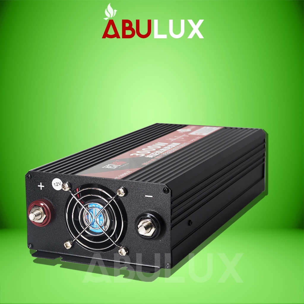 Bộ đổi điện 12v sang 220v, bộ kích điện công suất đỉnh 3000w