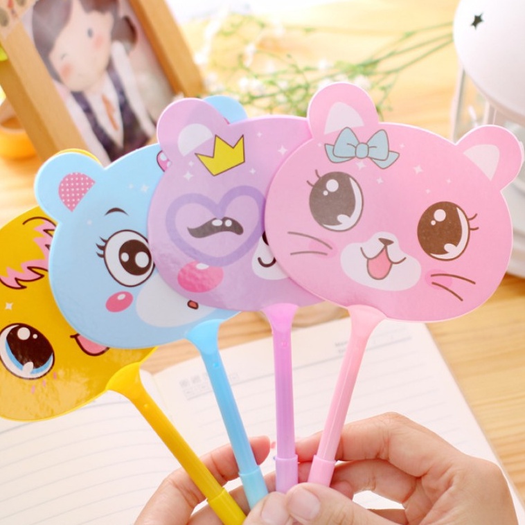 Bút bi mèo hình chiếc quạt mini DUASHOP