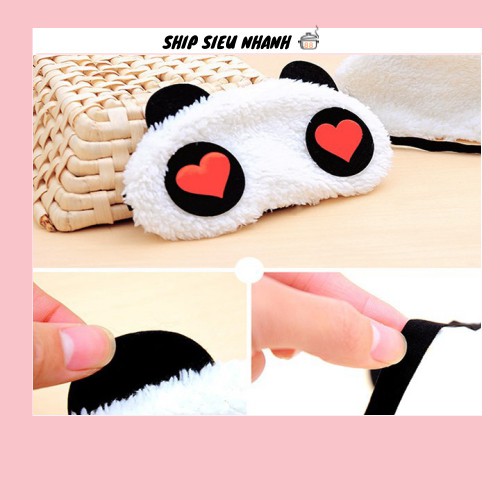 Bịt Mắt Che Mắt Ngủ Hình Panda Dễ Thương  2461 ShipSiêuNhanh88