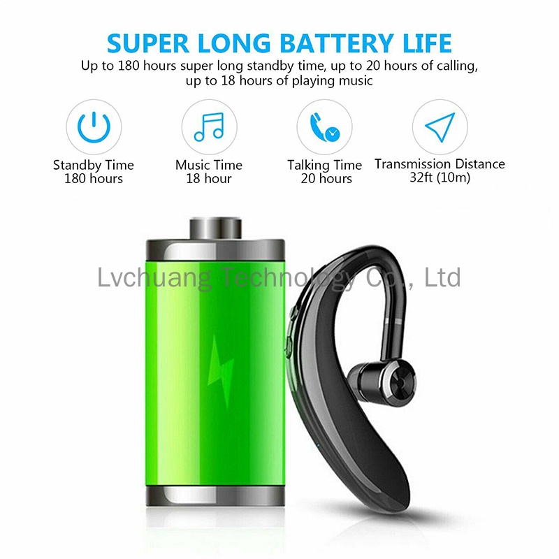 S109 Wireless Headphones Bluetooth Earphones Waterproof Earpieces Sport Earbuds For Huawei Iphone Xiaomi TWS Business Headsets