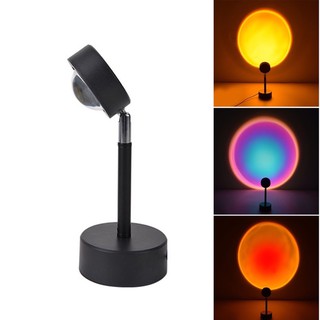 Đèn hoàng hôn cầu vồng - đèn led sống ảo tiktok hoàng hôn cầu vồng sunset
