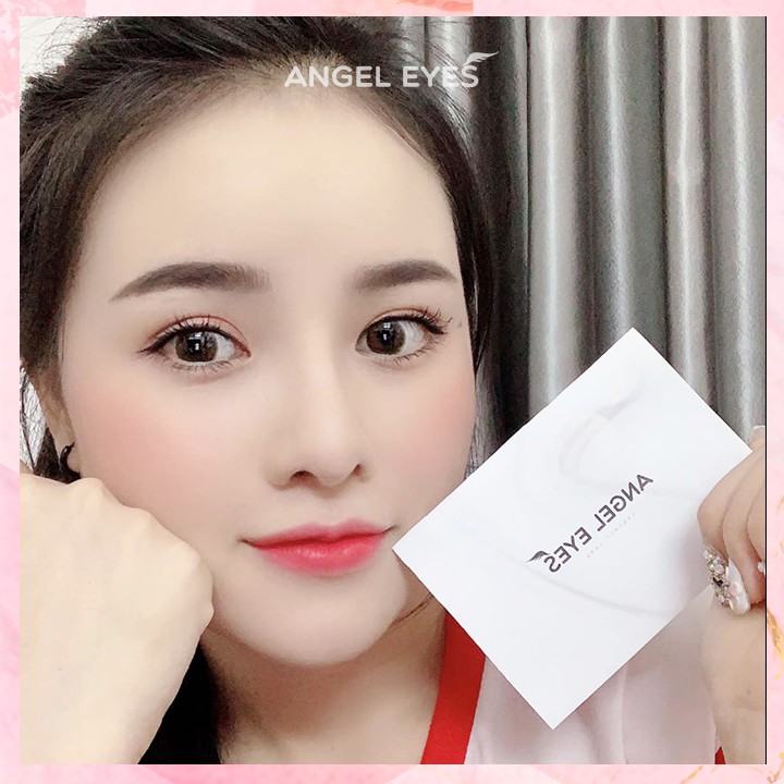 Lens Pinky bae (1 miếng) - Angel eyes contact lens Hà Nội