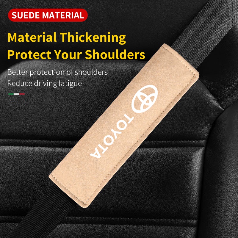 Seat Belt Cover For Toyota Vios Yaris Altis Camry Avanza Rush Innova Hilux
