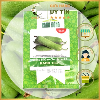 Hạt Giống Bí Đao Chanh Lai F1 RADO 1331 gói 0,2gr Sai Trái, Ăn Ngon