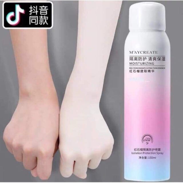 Xịt chống nắng Maycreate siêu hot