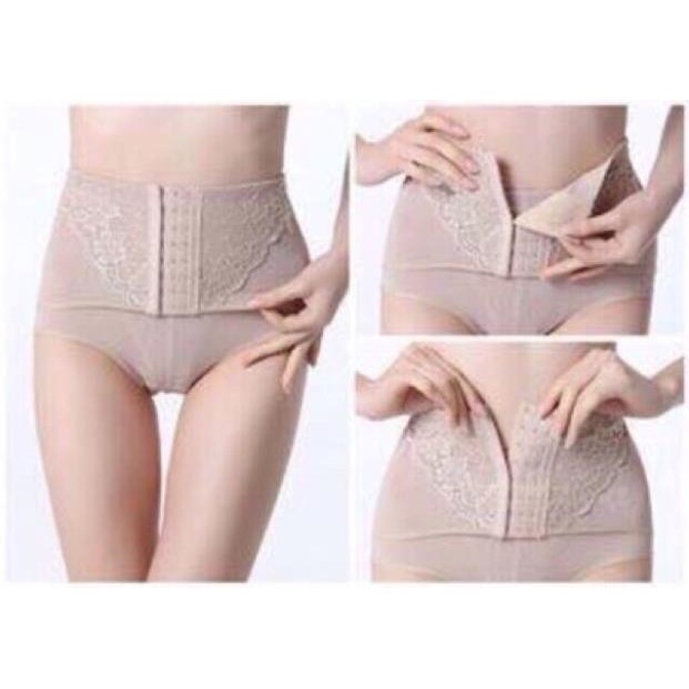 Quần gen siết eo nịt bụng CARLA có móc chốt cài, giảm mỡ bụng 5-7 cm | BigBuy360 - bigbuy360.vn