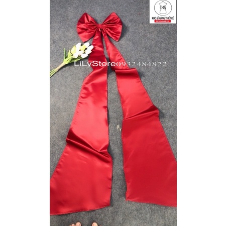 ĐẦM CƯỚI BẸT VAI TAY DÀI NƠ LƯNG ĐÍNH NƠ LƯNG FULL SIZE :S/M/L/XL ( ẢNH VÀ VIDEO CHỦ SHOP TỰ QUAY 10000%)