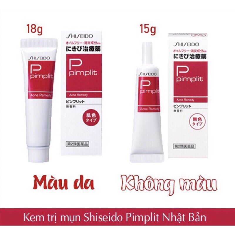 Kem ngừa mụn Pimplit Shiseido