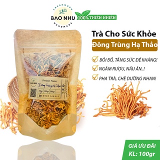 Hoa Đông Trùng Hạ Thảo Sấy Khô Pha Trà, Dưỡng Nhan