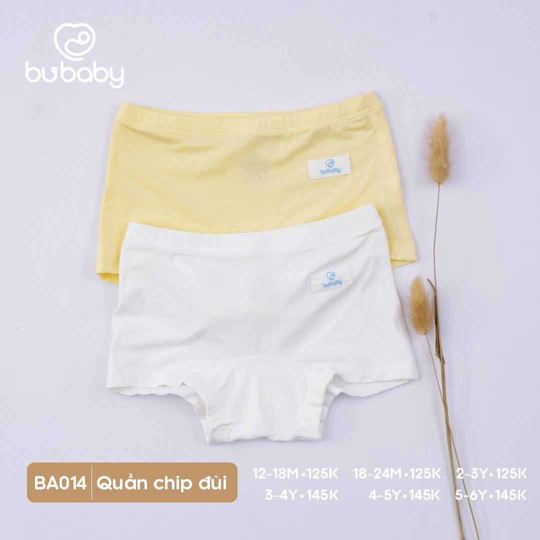 Set 2 quần chip chất sợi tre trẻ em Bu