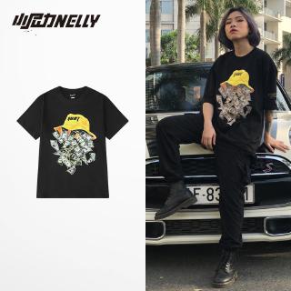 Áo Thun Tay Ngắn In Hình Thời Trang Phong Cách Hip Hop 2020