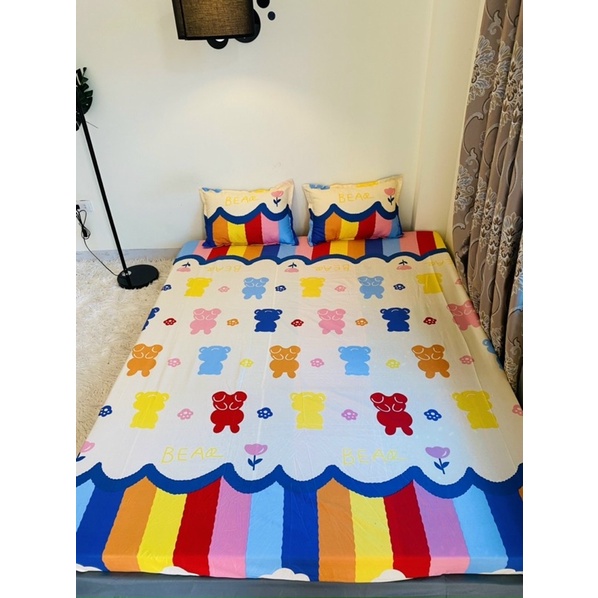 Bộ ga gối có kèm vỏ gối ôm🪴 cotton poly dễ thương mềm mịn mát có nhiều kích cỡ có cả vỏ gối ôm