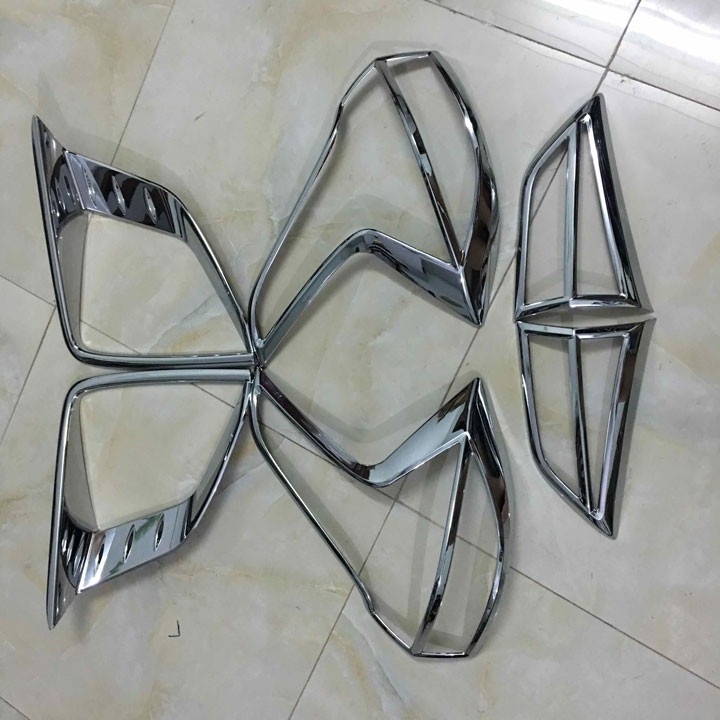 [Xpander 2018-2019] Ốp Viền Đèn Pha, Hậu Mạ Crom Cho Xe - Xpander 2018-2019