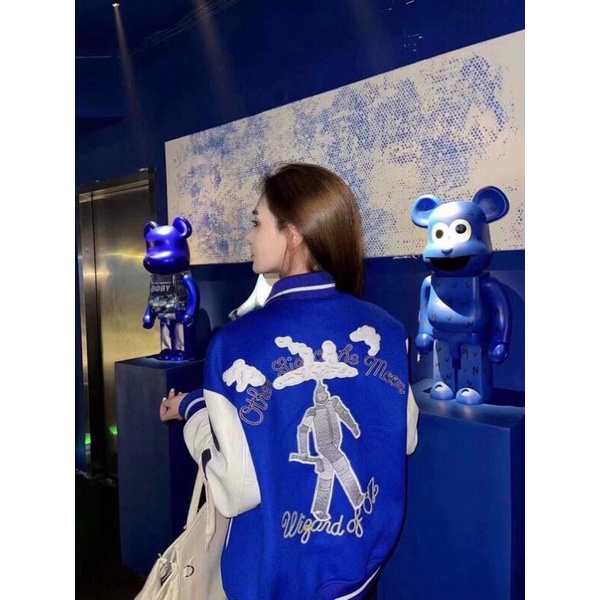 Áo khoác bomber unisex LV Louis Vuitton thời trang thu đông 2021