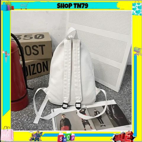 Balo tam giác nữ đẹp đi học thời trang giá rẻ nhỏ cá tính vải canvas - TÚI &amp; BALO SHOP TN79