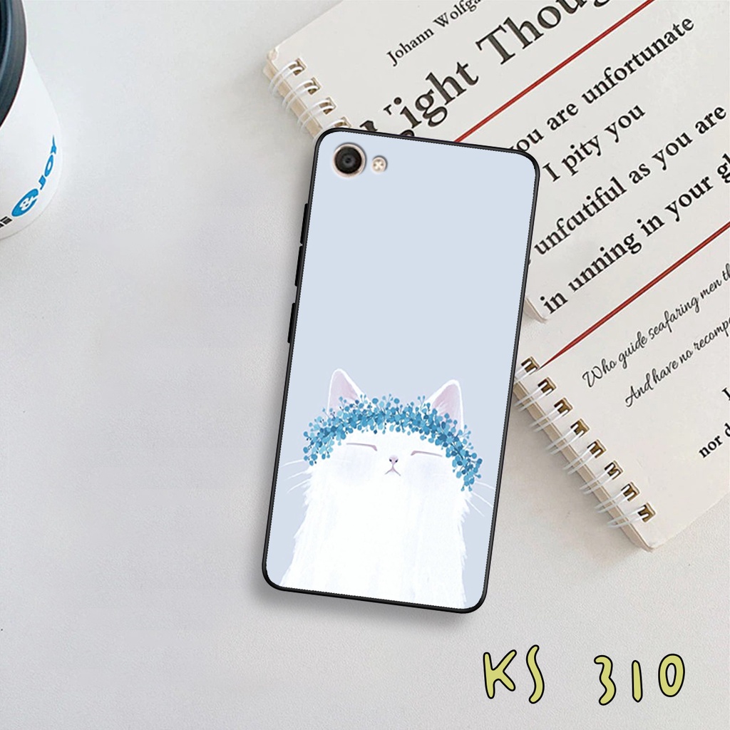 Ốp lưng Vivo Y66 - Vivo Y67 - Vivo Y75 - Ốp in hình mèo con ngộ nghĩnh