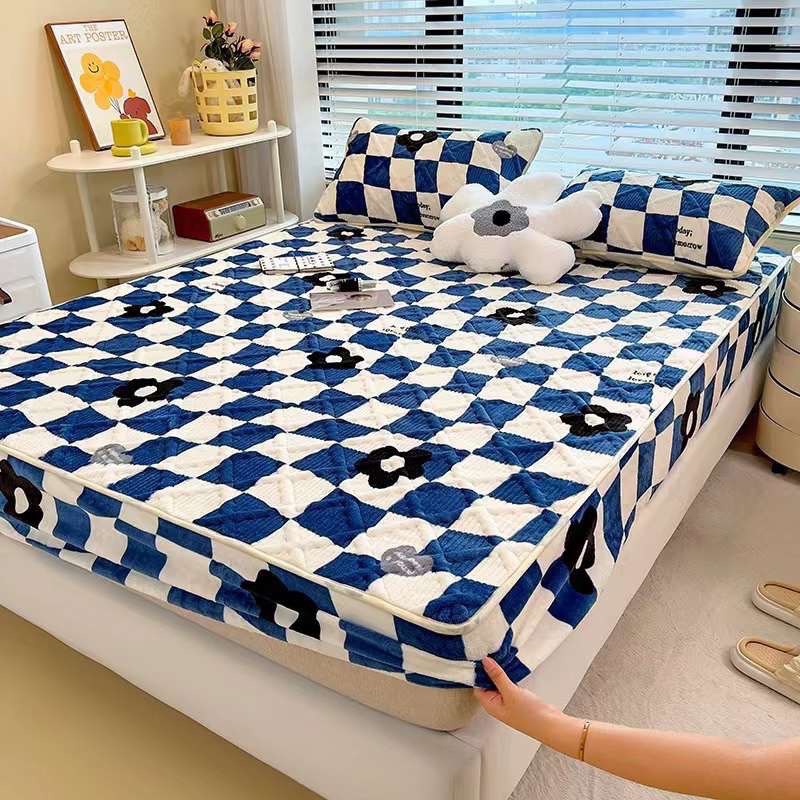 Ga gối nỉ nhung sữa mẫu mới 2022 siêu mềm siêu ấm tại MVYSHOP