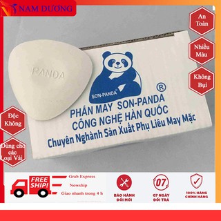 Phấn may Hàn Quốc không bụi Panda ⭐ 20 viên ⭐ vẽ rập lên vải > phụ liệu may