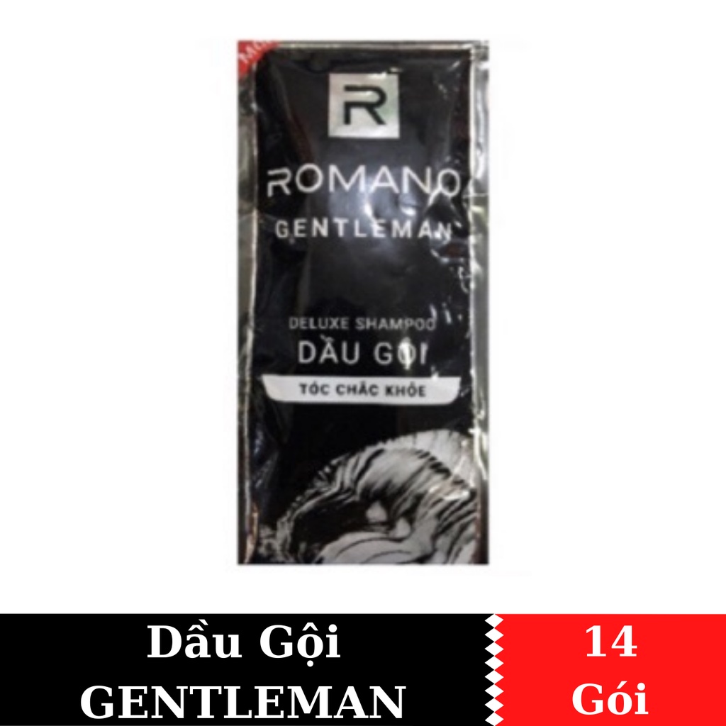 DÂY DẦU GỘI ROMANO NAM GIỚI 5g x 14 Gói