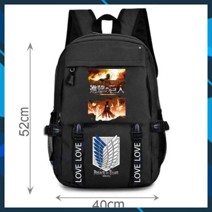 HOT Mẫu balo in hình Attack on Titan độc đẹp giá rẻ -Limited! / hàng có sẵn