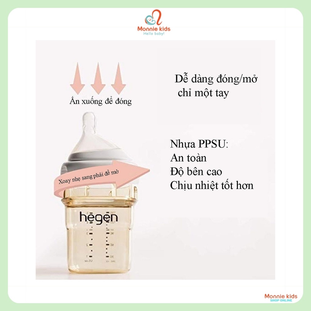 Bộ quà tặng Hegen PCTO Wonder Blue Collection, set quà tặng đồ sơ sinh - Monnie Kids