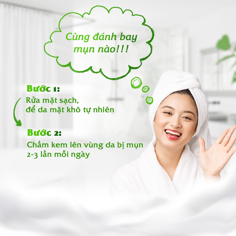 Combo 2 Kem Ngừa Mụn, Mờ Thâm, Liền Sẹo Ori'be Anti Acne Cream Chiết Xuất Tảo Nâu Từ Pháp Tuýp 20g