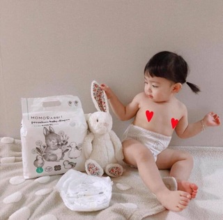 Bỉm Quần/ Dán Momo Rabbit Nội Địa Hàn