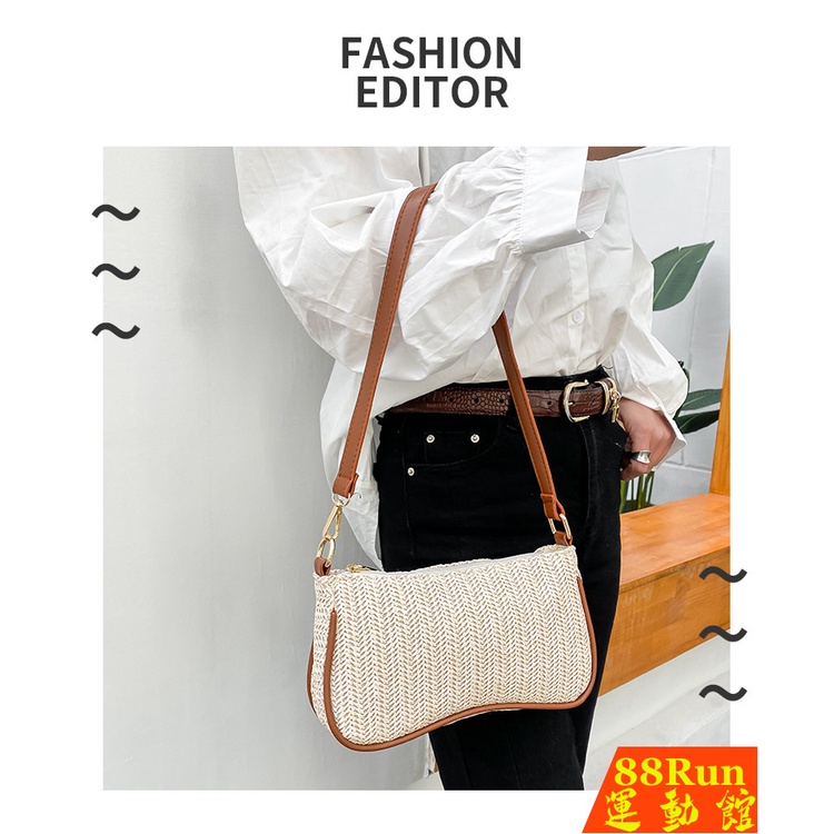 Túi cói đeo vai thời trang cho nữ từ 6-8 tuổi | BigBuy360 - bigbuy360.vn