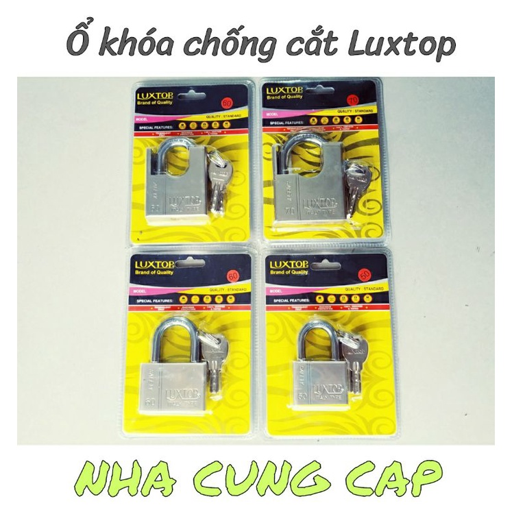 Ổ KHÓA LUXTOP CHÍNH HÃNG CHỐNG CẮT