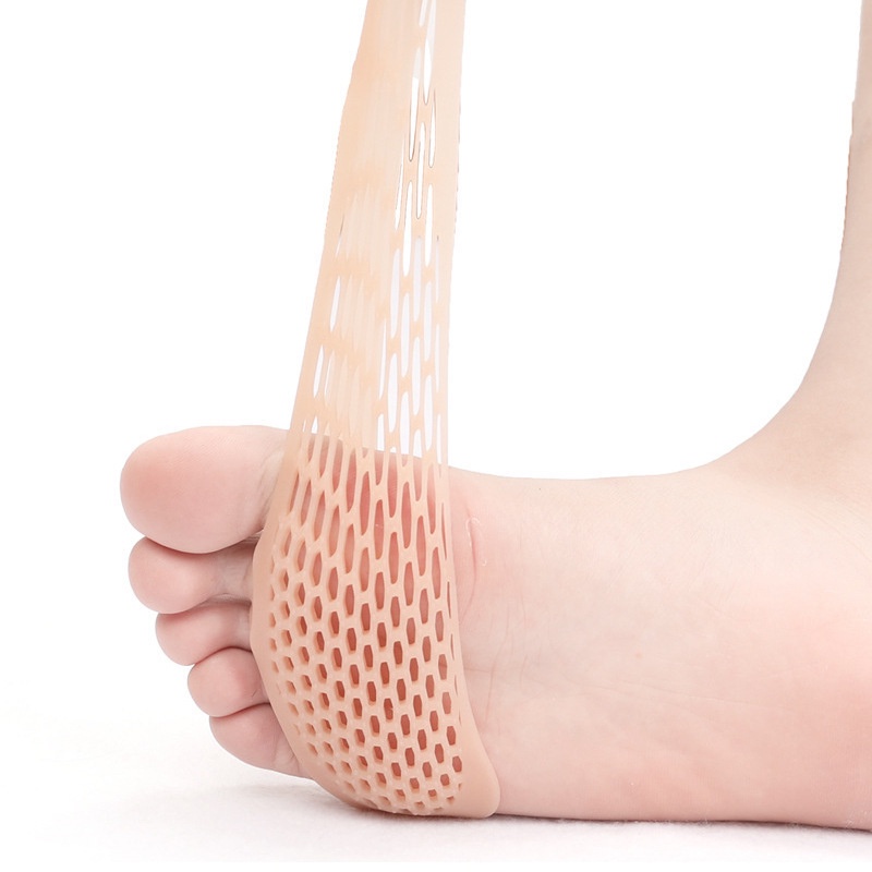 1 Cặp Đệm Silicone Lót Giày Cao Gót Thoáng Khí Chăm Sóc Sức Khỏe