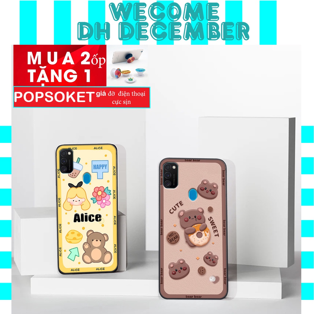 Ốp lưng Oppo A53  in hình 3D gấu mới nhất - sang - chảnh - ĐẸP- BỀN