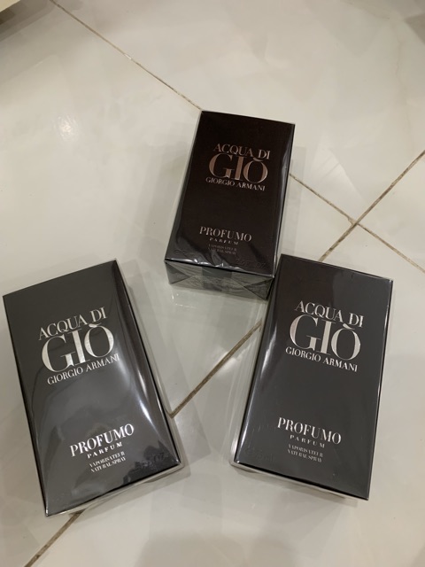 [Mã COSSALE27 giảm 80K đơn 1000K] Nước hoa acqua di gio profumo parfum 75ml (giò đen) full seal | BigBuy360 - bigbuy360.vn