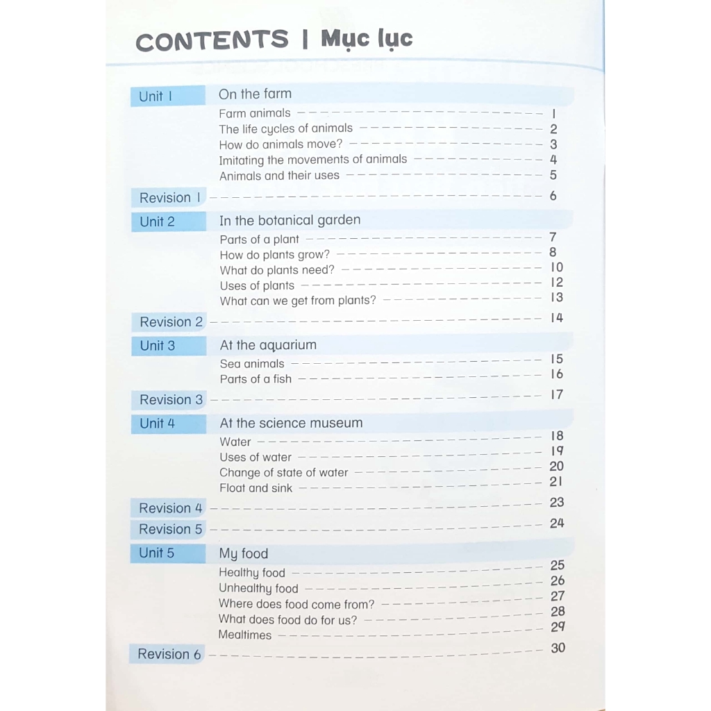 Sách - Khoa Học Tiền Tiểu Học Song Ngữ- Sách Luyện Tập 5