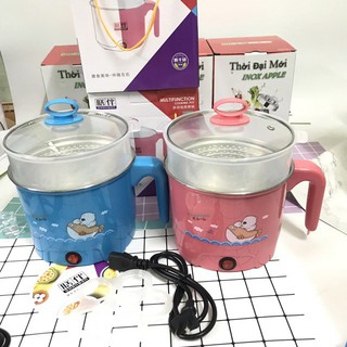 Ca Nấu Mì 18cm Có Lồng Hấp