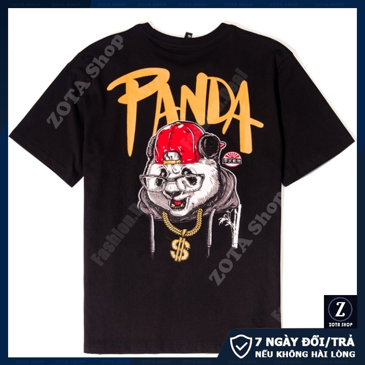 Áo thun tay lỡ form rộng, áo phông Freesize cho cả nam/nữ in PANDA hai mặt TL683 | BigBuy360 - bigbuy360.vn