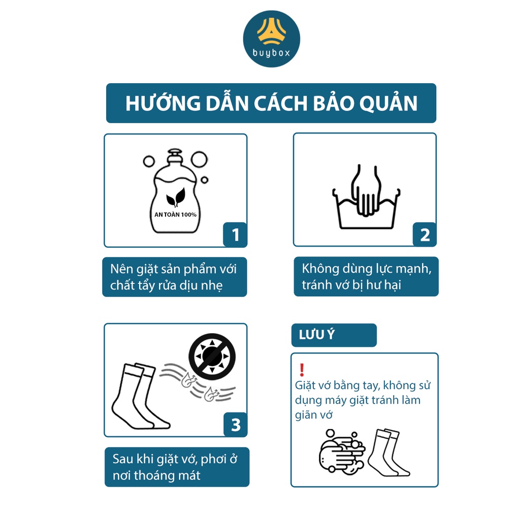 Vớ cổ cao phong cách Vintage tông màu ấm áp dành cho nam và nữ - Buybox - BBPK243