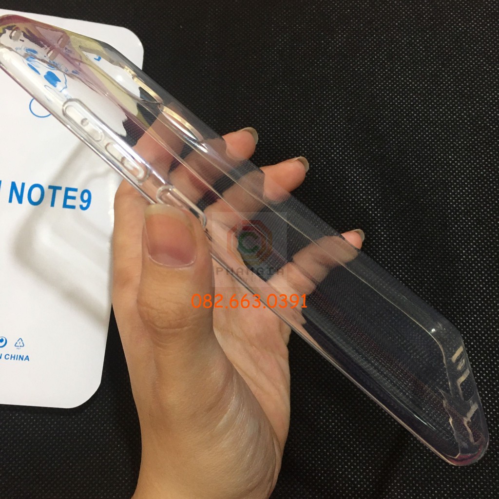 Ốp lưng Xiaomi Redmi Note 9 dẻo trong cao cấp