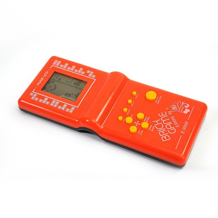 Máy Điện Tử Xếp Gạch Hình Cầm Tay Thần Thánh - Trò Chơi Game 4 Nút Tuổi Thơ Trẻ Em - Xe Tăng, Đua Xe..