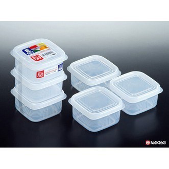 Set hộp trữ đồ ăn dặm cho bé Nakaya nội địa Nhật Bản