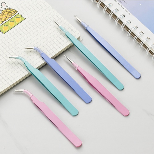 Nhíp gắp sticker màu macaron, nhíp gắp hình dán hỗ trợ trang trí sổ tay bullet journal - MyNa Mart